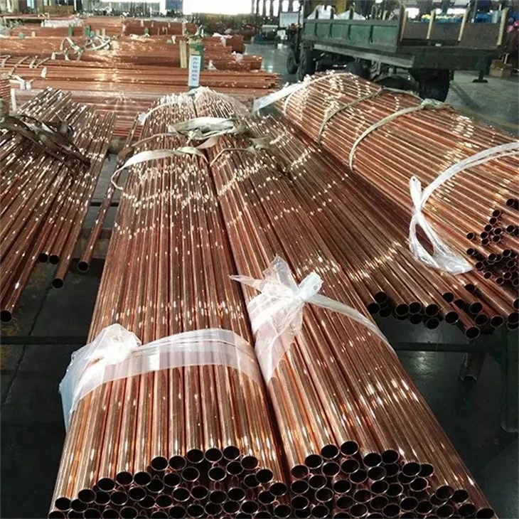 Tubo de cobre C10400 sin costura