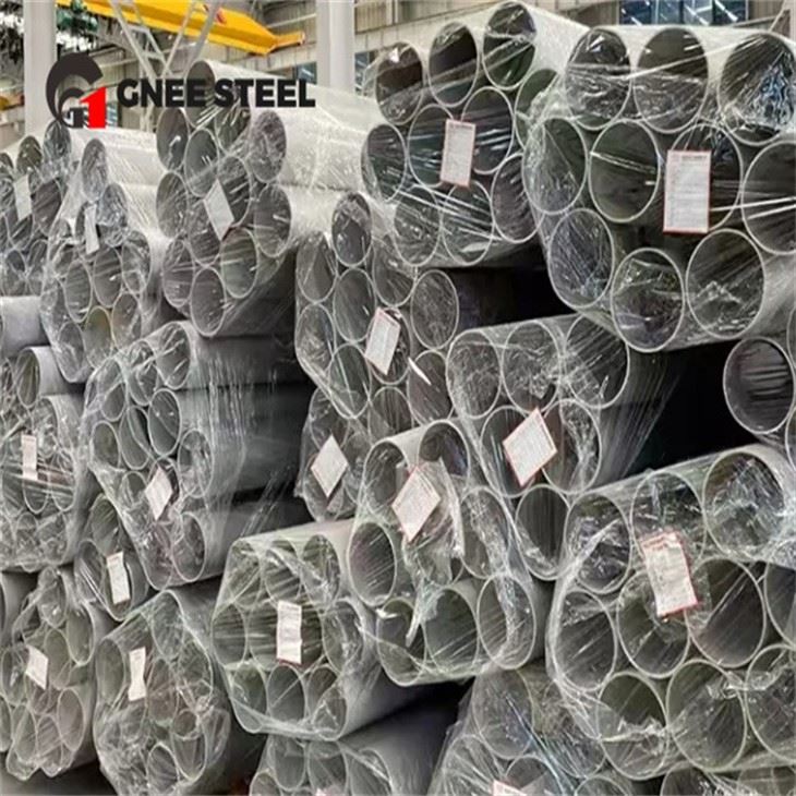 Tubería Soldada EN 1.4404 Para Planta De Tratamiento De Aguas Residuales factory